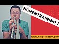 Höhentraining Nr. 1 | so kannst du trainieren höher zu spielen | auf der Trompete höher spielen |