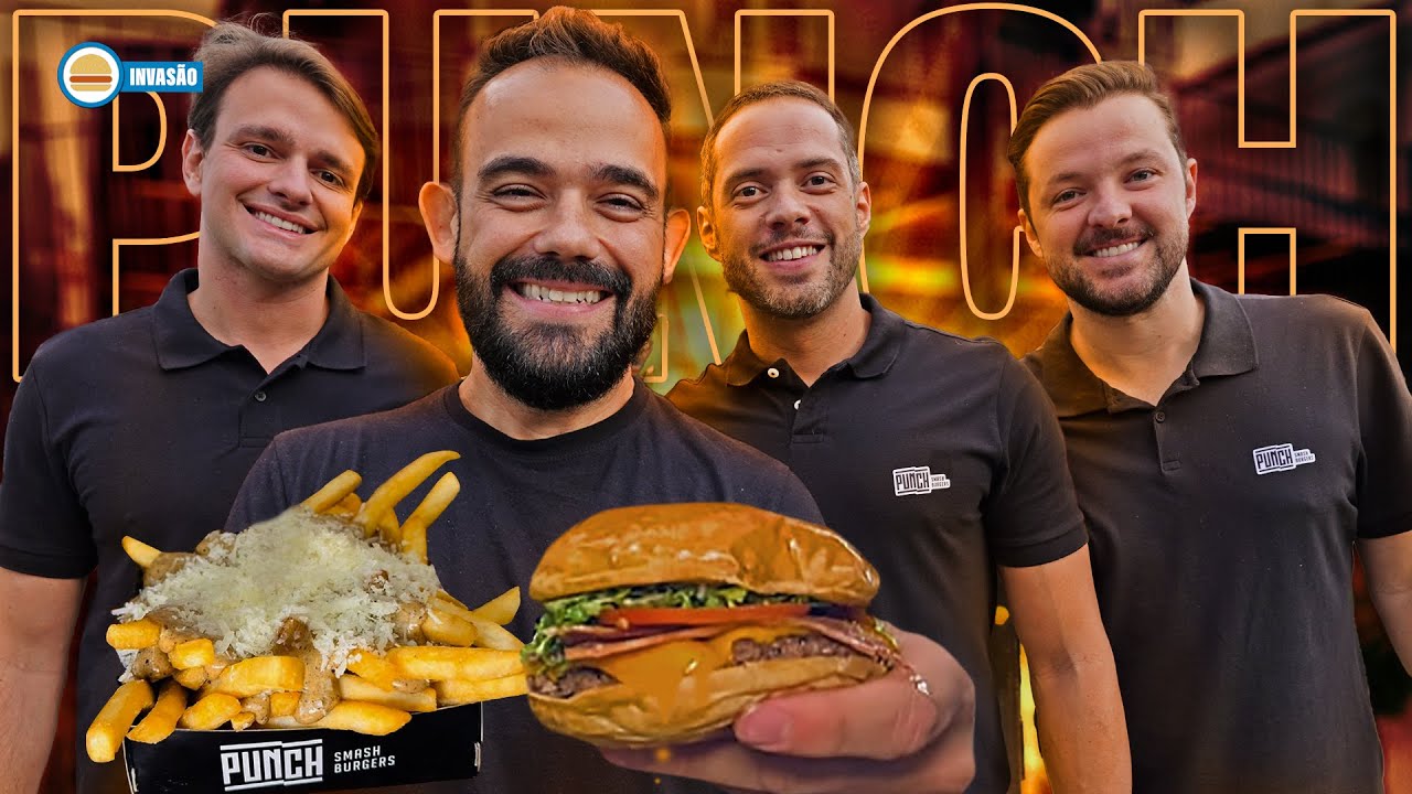 PUNCH: Rede Mineira de Smash que Vende 45 MIL Burgers por Mês - INVASÃO HP
