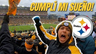 VI A LOS STEELERS EN PITTSBURGH! CUMPLÍ MI SUEÑO!