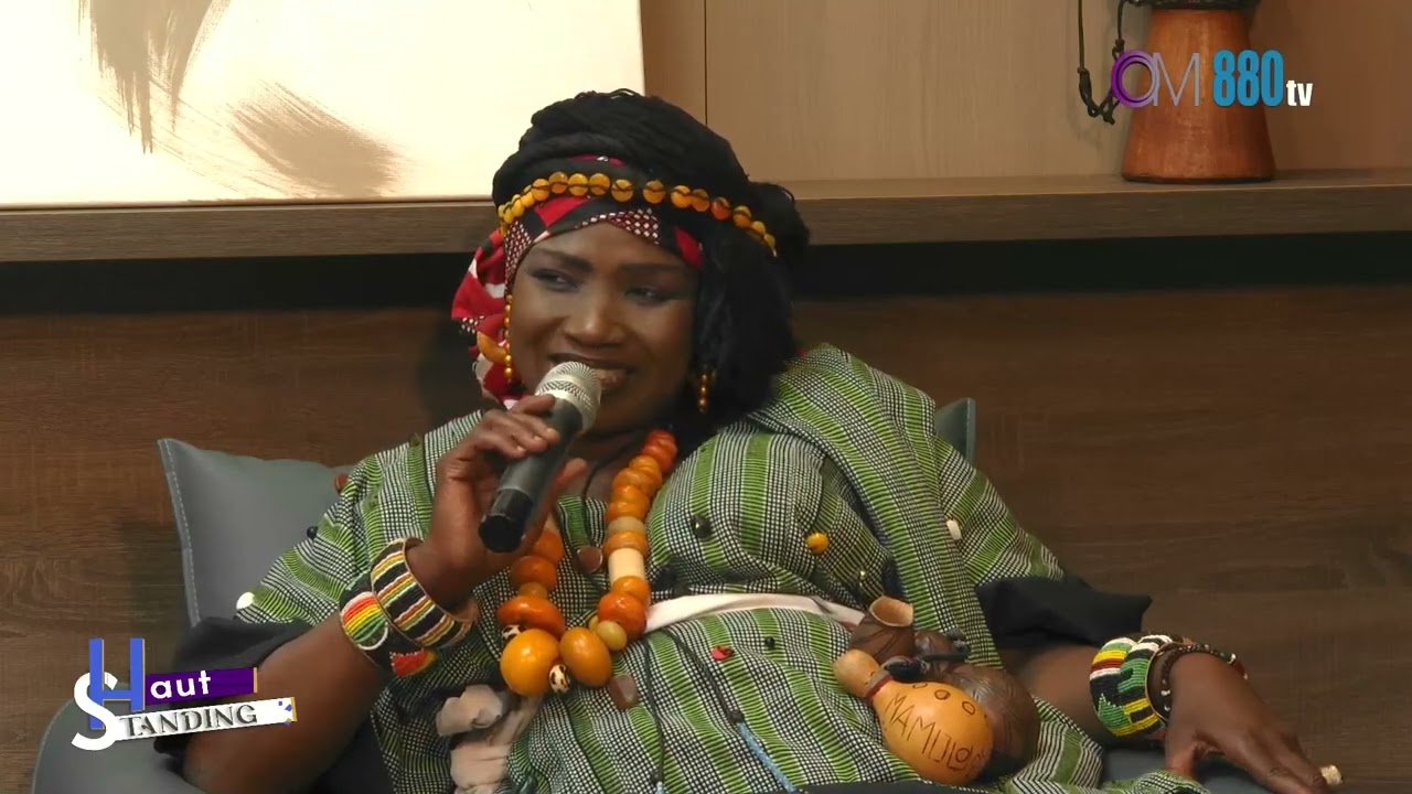 880 TV / OM TV  : MAMOU SIDIBE N1 EN EXCLUSIVITÉ DANS L’ÉMISSION HAUT STANDING