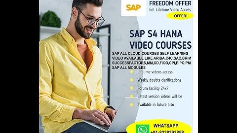 SAP ABAP ON HANA Training Videos