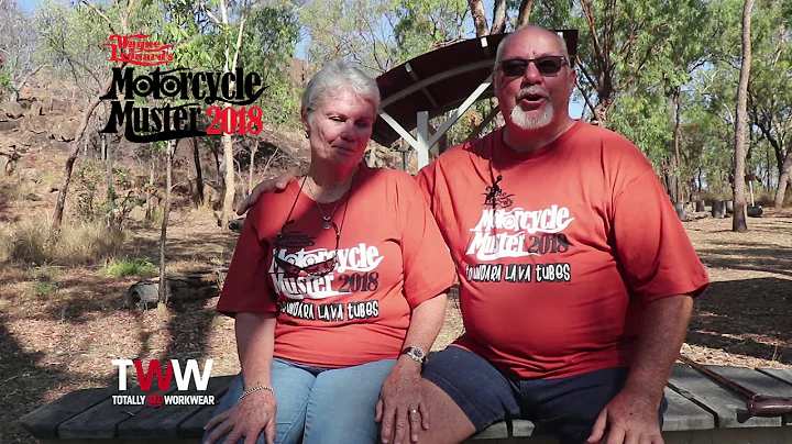 Chris and June Kingsbury for the Motorcycle muster