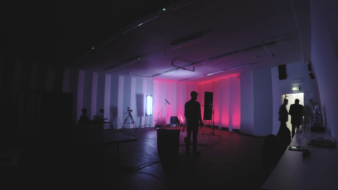 Subject: Creativity video interview studio - TIME LAPSE