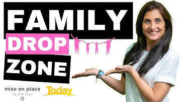 The Family Drop Zone: The Ultimate Hack to Home Organisation