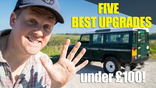 5 Best Land Rover Defender Upgrades Under 100