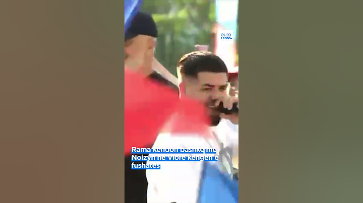 Rama këndon bashkë me Noizyn në Vlorë këngën e fushatës