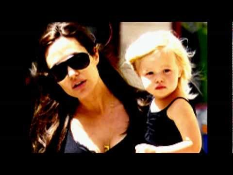 Princesses Jolie-Pitt - Angelina, Zahara, Shiloh a...