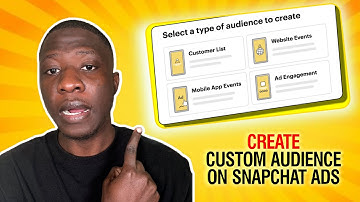 SECRET to Creating HIGHLY TARGETED Custom Audiences on Snapchat Ads