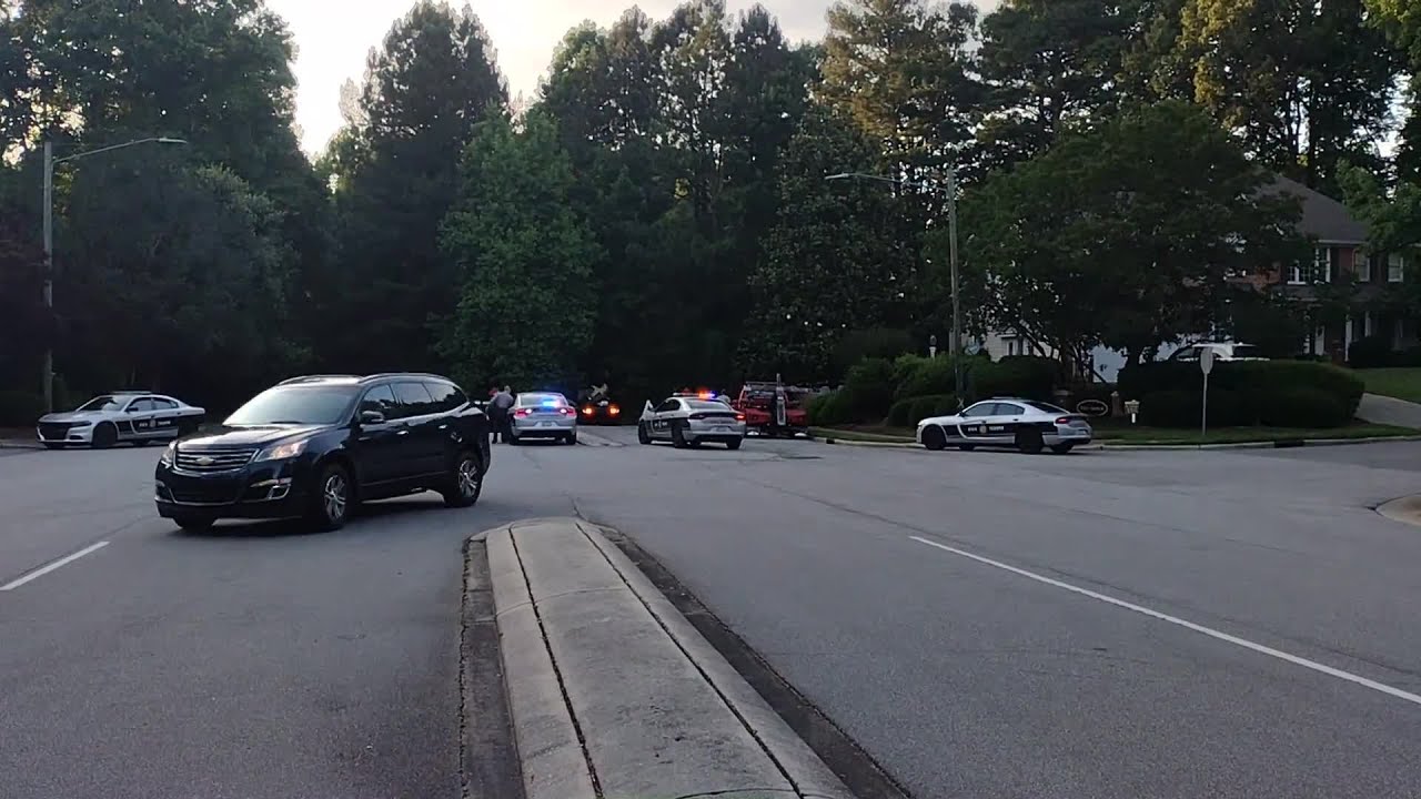 RAW VIDEO: Scene of dead-end road crash after Raleigh high-speed chase ...