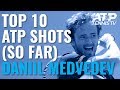 Daniil Medvedev: Top 10 ATP Shots in Career So Far!