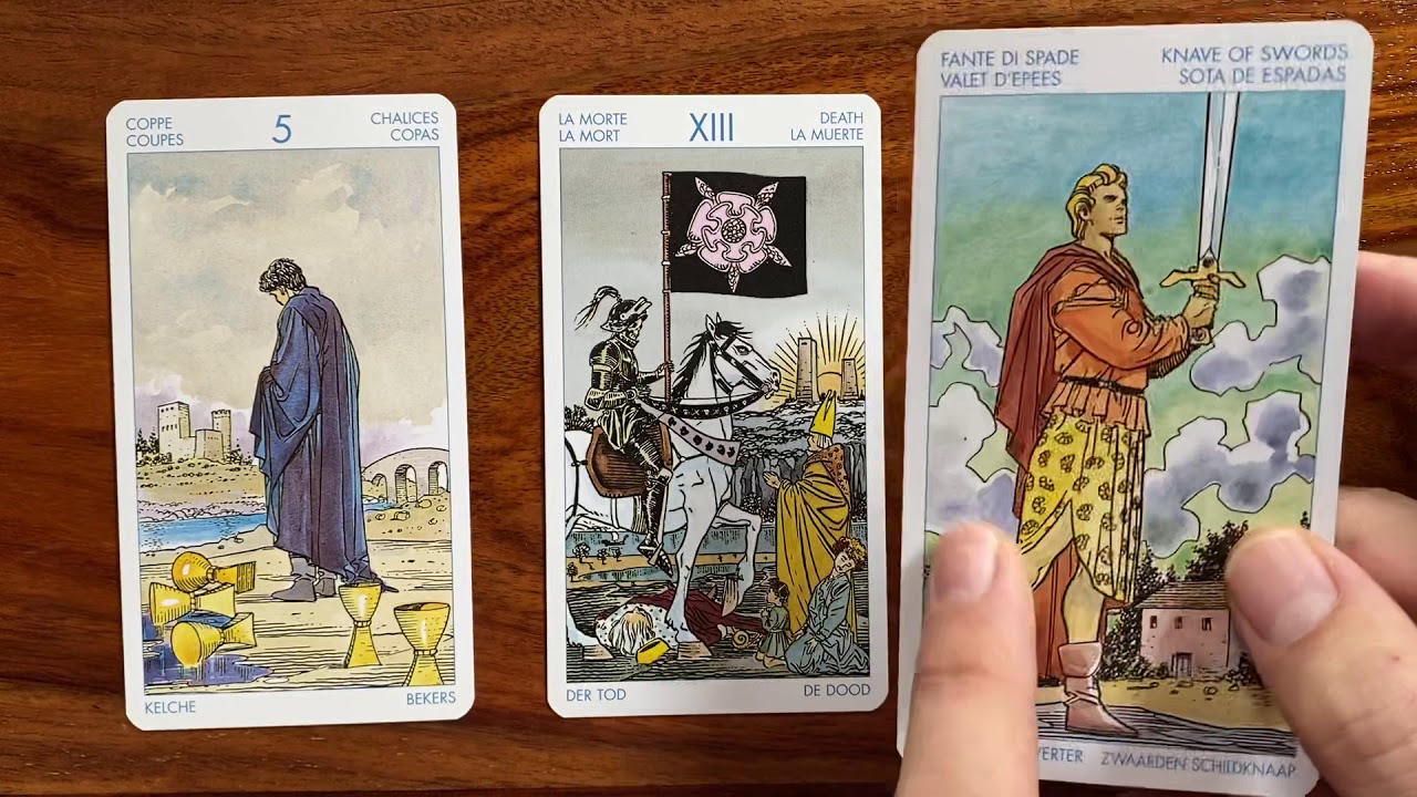 Death rides in on a white horse! Daily Tarot Reading for 6 July | Gregory Scott Tarot - YouTube