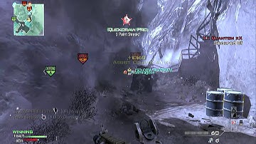 Amazing Modern Warfare 3 Semtex Multi-Kill While Flashed!  Sticks to one of the enemy players!