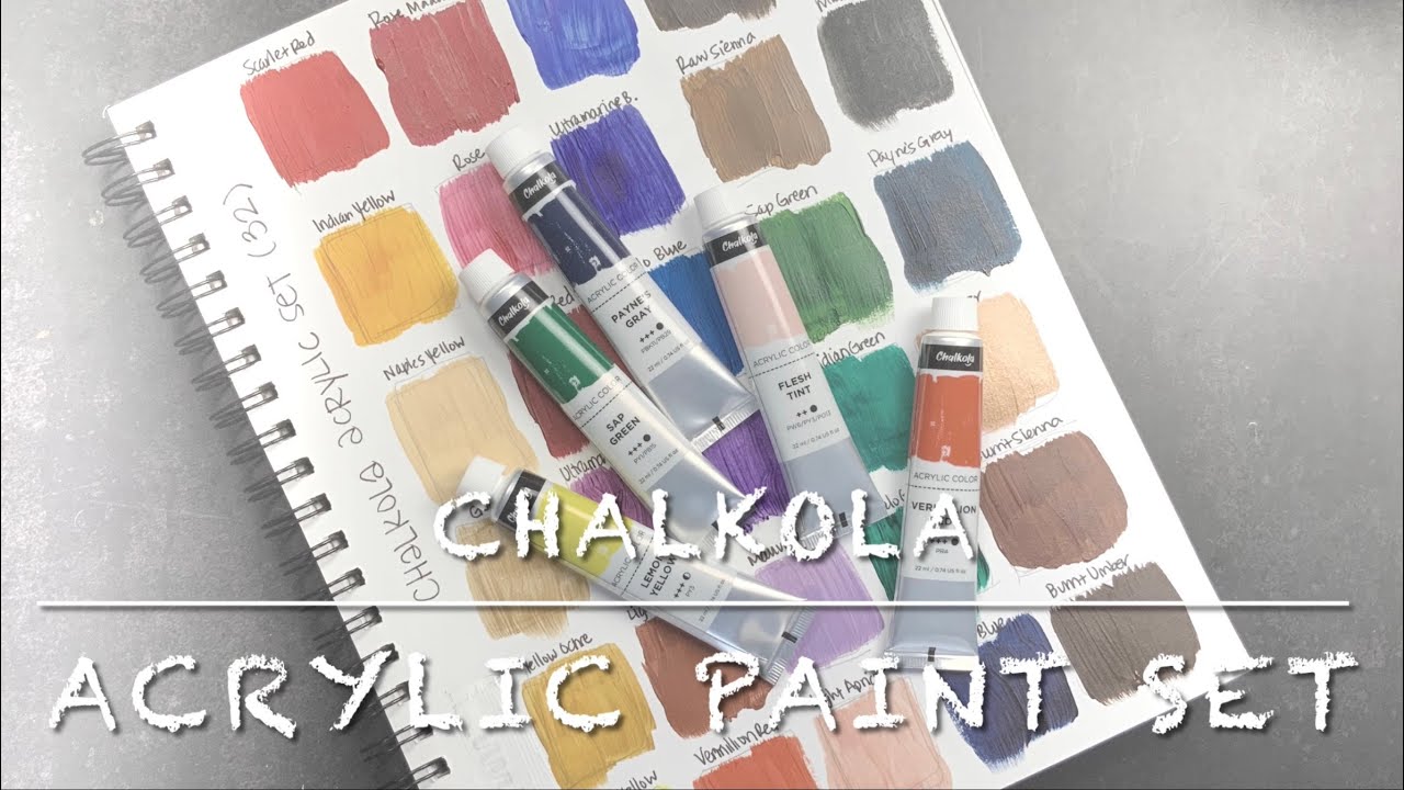  Chalkola Watercolor Paint Set for Adults, Kids