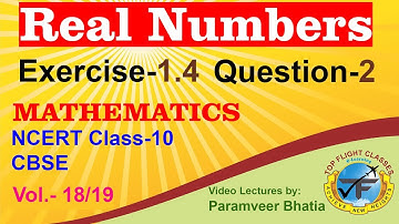 Real Numbers | Terminating Decimal Expansion | Exercise 1.4 Question-2 | Class 10 Maths | Vol.18/19