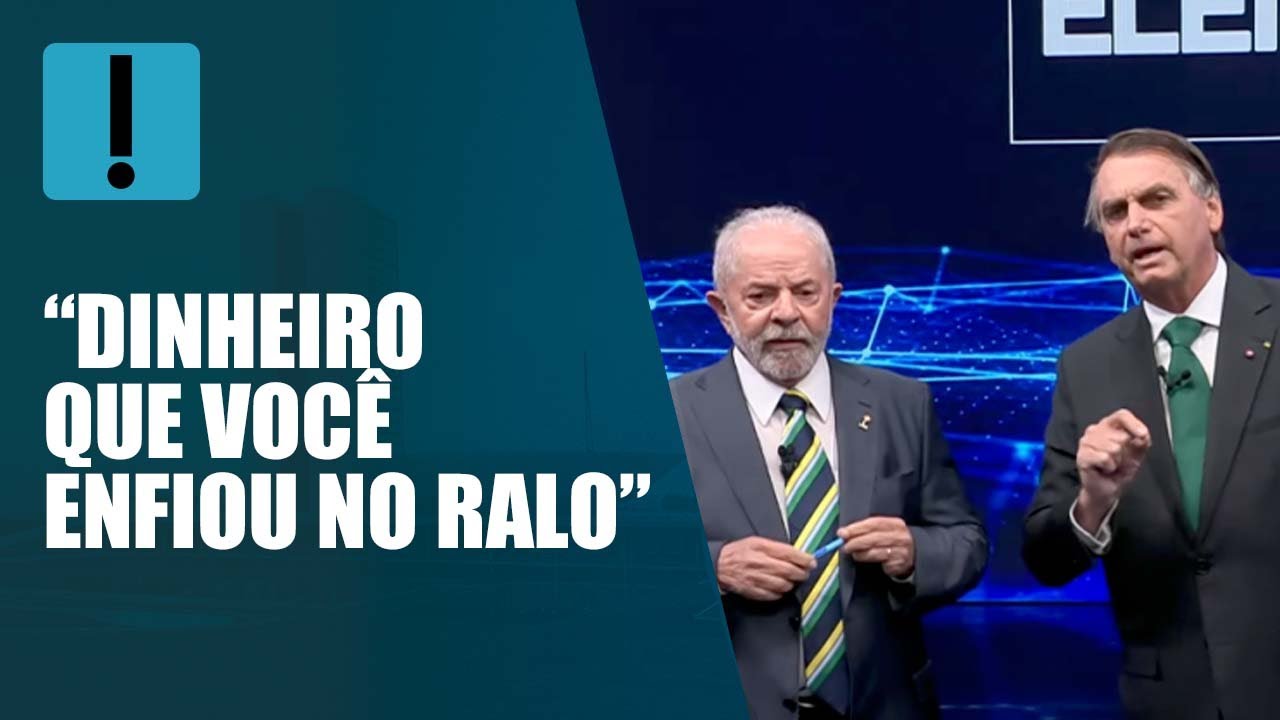 Jair Bolsonaro cobra que Lula responda sobre o Petrolão em debate na Band