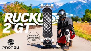 PROPEL RUCKUS 2 GT Electric Skateboard Review. High Speed Stability Meets Tight Turn Radius. Wow