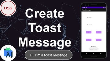 Toast Message | How to create a Toast Message in Android Studio | Android Proqramlama | DSS Company