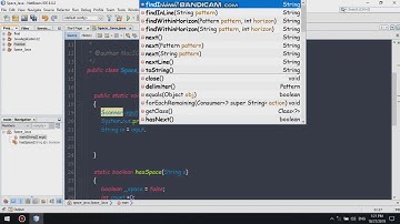 Java Netbeans  Tutorial # 1 Check space in a String