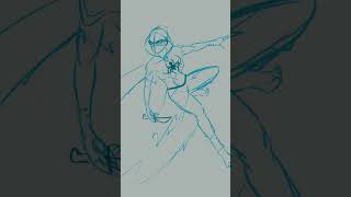 Drawing my besties spidersona!!  #art#spidersona #spiderverse @fantasycreed