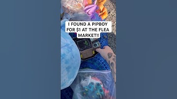 I FOUND A PIP-BOY FOR $1 AT THE FLEA MARKET!