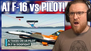 Royal Marine Reacts To AI-controlled F-16 vs HUMAN PILOT DOGFIGHT!