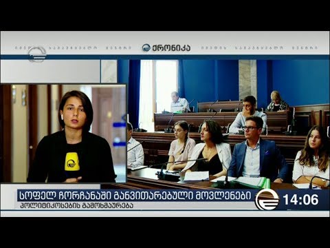 პარლამენტარებმა ჩორჩანაში განვითარებული მოვლენები შეაფასეს