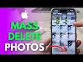 How to mass delete photos on iphone 2 ways