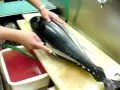 Разделка рыбы. Японская разделка тунца на сашими