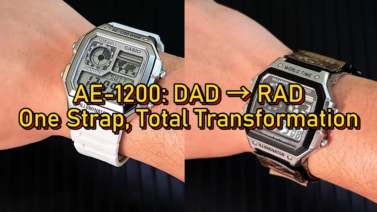 Styling Your Casio AE-1200 For Every Adventure