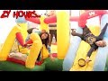 24 HOURS INSIDE A BOUNCY HOUSE CHALLENGE!