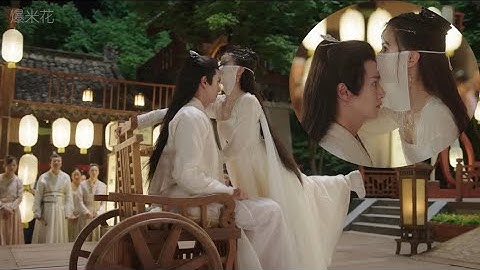 殘疾王爺以為未婚妻是個醜女，揭開面紗才發現是個大美人！ 🍿中國電視劇  #movie #drama
