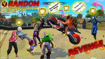 Random Players Call Me Noob 🤬 And I Challenge 1 vs 1😂 || Free Fire Noob Prank || Emoxter Gaming