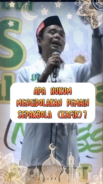 Hukum mengidolakan pemain sepakbola - Ustadz Abdul Somad Lc MA | Ceramah Terbaru #ustabdulsomad
