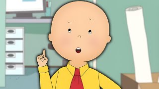 Caillou Visits The Office | Caillou's New Adventures