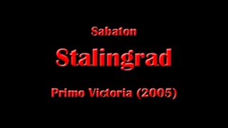 Sabaton - Stalingrad (Lyrics English & Deutsch)