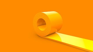 Cinema 4d Animation - Rolling Yoga Mat