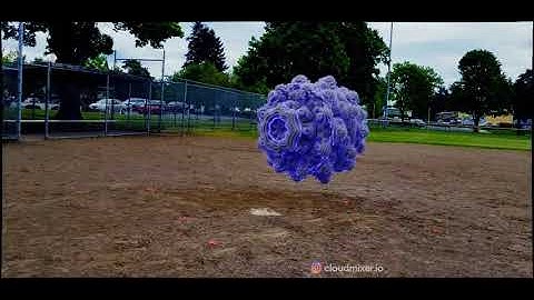 Motion Tracked Mandelbulb in Blender