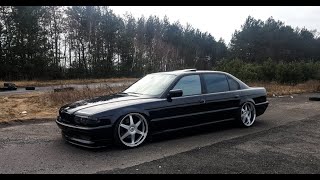 BMW e38 Tuning, Stance, Exhaust Sound ( PART 1 )