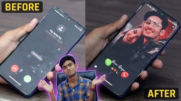 how to change caller screen background | caller screen mein photo video kaise set karen | #SHI