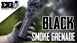 EG18 - Black Smoke Grenade - Big Smoke Bomb - Smoke Effect