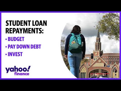 Student loan repayments: How to pay down debt, budget, save, and invest