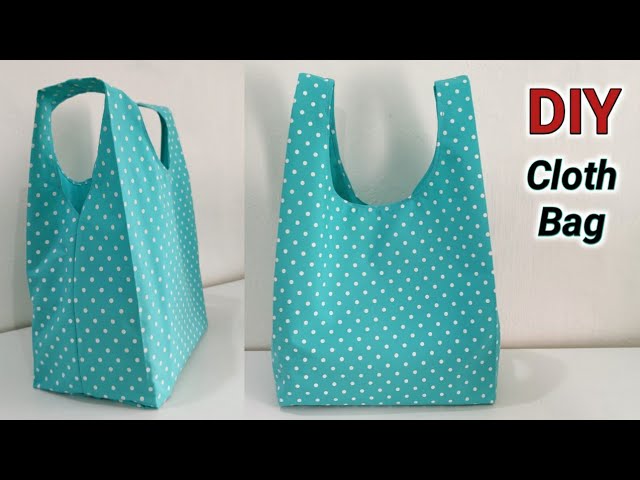 DIY REUSABLE GROCERY BAG