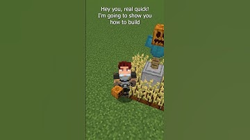 Hoe je een vogelverschrikker bouwt - Minecraft-builds van een minuut