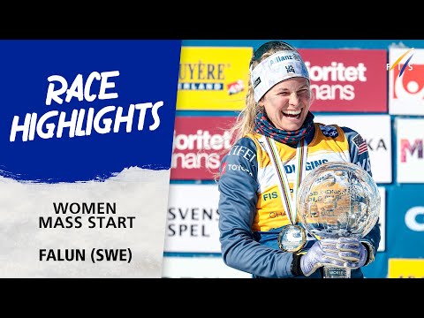 Jessie Diggins crowned World Cup Champion in Falun | FIS Cross Country World Cup 23-24