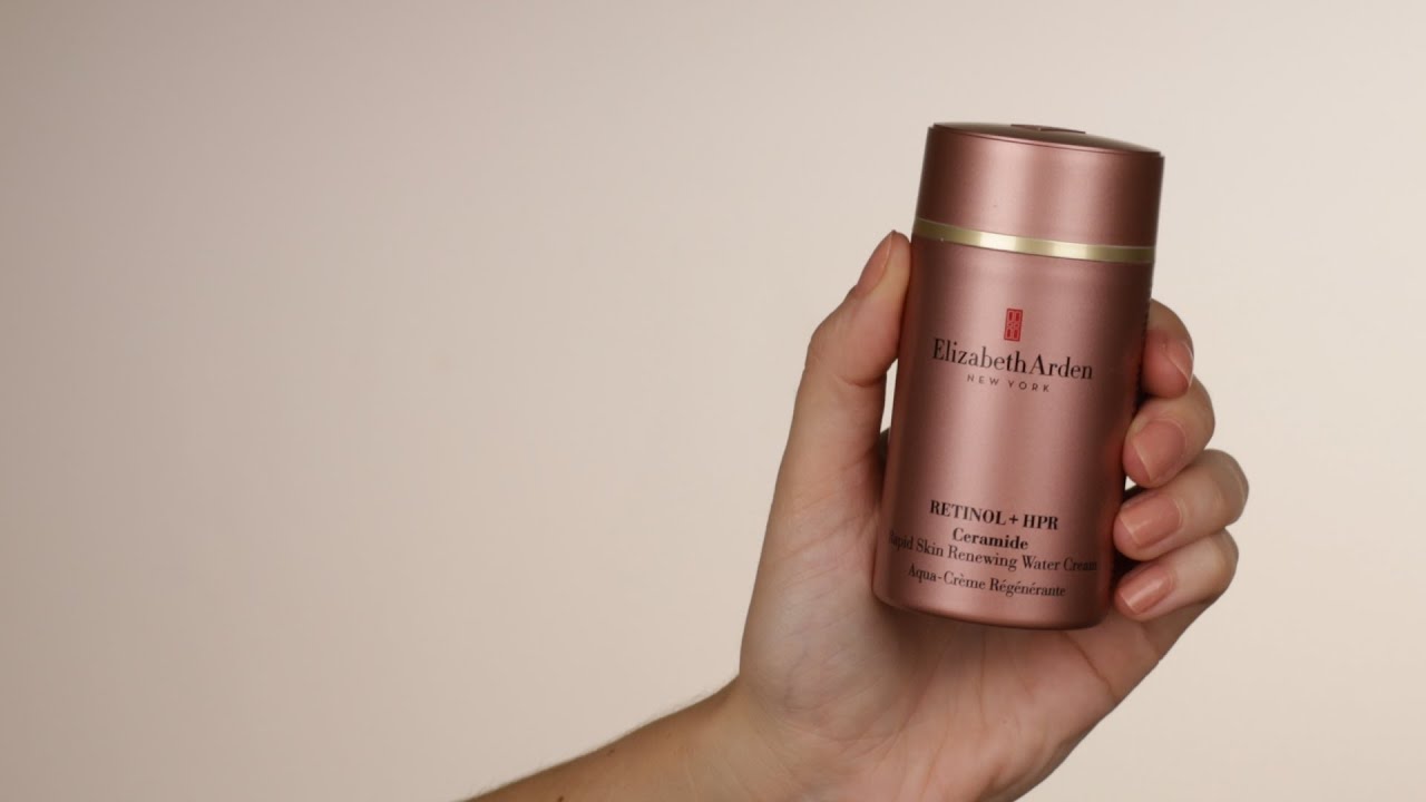 Elizabeth Arden Retinol Hpr Ceramide Rapid Skin Renewing Water Cream www.youtube.com