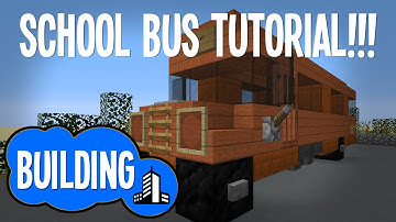 Minecraft - School Bus Tutorial