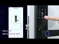 610620 smart lock tuya app connection settings