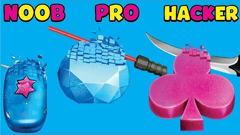 NOOB vs PRO vs HACKER in Soap Cutting