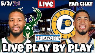 Milwaukee Bucks vs Indiana Pacers Live NBA Live Stream