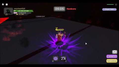 Roblox Dungeon Quest underworld warrior Legendary drop 2